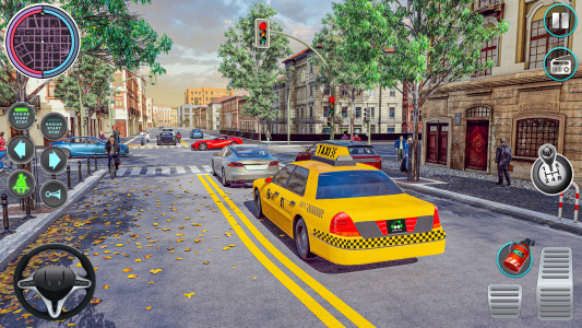 اسکرین شات 5 برنامه Taxi Simulator Pro Racing Game