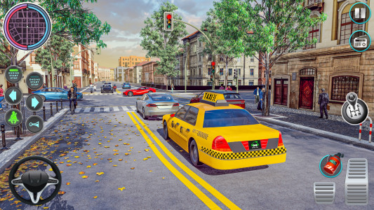 اسکرین شات برنامه City Taxi Driving: Taxi Games 5