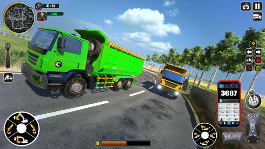 اسکرین شات 5 بازی Excavator Truck Simulator Game