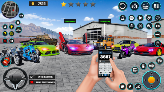 اسکرین شات بازی Open World Car Driving Games 3