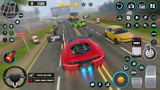 اسکرین شات بازی Open World Car Driving Games 4