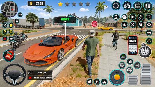 اسکرین شات بازی Open World Car Driving Games 2