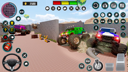 اسکرین شات بازی Monster Truck Maze Puzzle Game 6