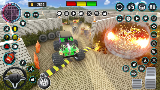 اسکرین شات بازی Monster Truck Maze Puzzle Game 7