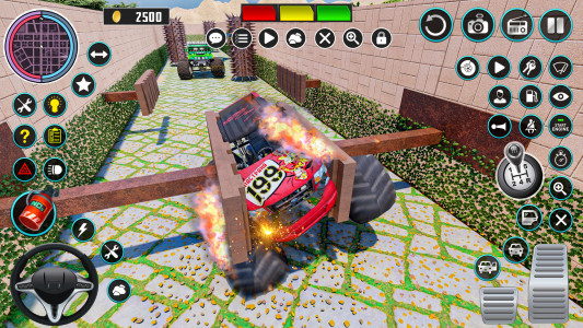 اسکرین شات بازی Monster Truck Maze Puzzle Game 5