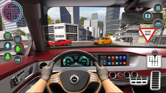 اسکرین شات 2 بازی Modern Car Driving School Game