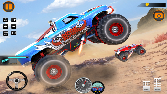 اسکرین شات 3 بازی Monster Truck Off Road Racing