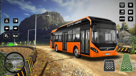اسکرین شات برنامه Off Road Bus Simulator Games 1