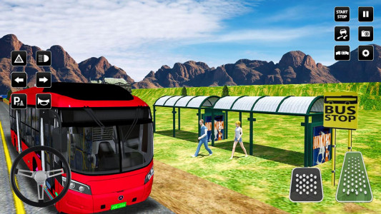اسکرین شات برنامه Off Road Bus Simulator Games 5