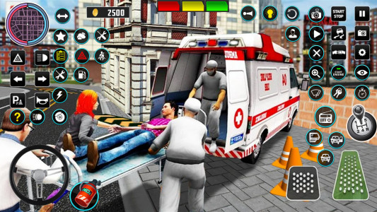 اسکرین شات برنامه Heli Ambulance Simulator Game 5