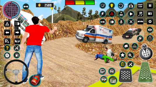 اسکرین شات برنامه Heli Ambulance Simulator Game 6