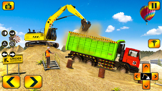 اسکرین شات برنامه Sand Excavator Simulator Games 5