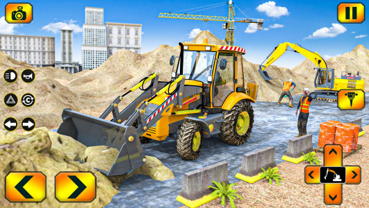 اسکرین شات برنامه Sand Excavator Simulator Games 4