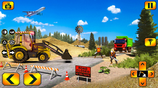 اسکرین شات برنامه Sand Excavator Simulator Games 7