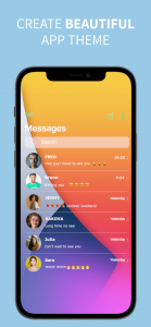 اسکرین شات 1 برنامه iCenter OS - Messages OS