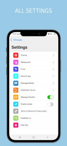 اسکرین شات 8 برنامه iCenter OS - Messages OS