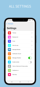 اسکرین شات 8 برنامه iCenter OS - Messages OS