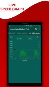 اسکرین شات برنامه Internet Speed Meter & Speed T 4