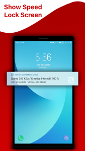 اسکرین شات برنامه Internet Speed Meter & Speed T 6