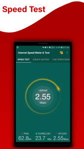 اسکرین شات برنامه Internet Speed Meter & Speed T 2