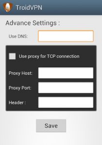 اسکرین شات برنامه Troid VPN  Free VPN Proxy 5