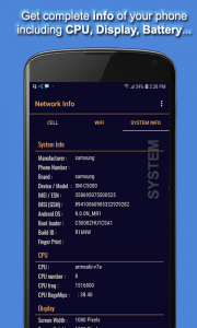 اسکرین شات 3 برنامه Network Cell Info & Wifi