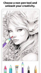 اسکرین شات برنامه InColor: Coloring & Drawing 3