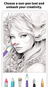 اسکرین شات 3 برنامه InColor: Coloring & Drawing