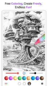 اسکرین شات 1 برنامه InColor: Coloring & Drawing