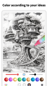 اسکرین شات 1 برنامه InColor: Coloring & Drawing