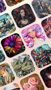 اسکرین شات 8 برنامه InColor: Coloring & Drawing