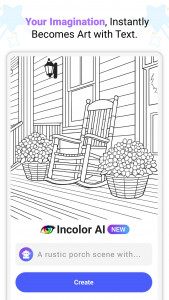 اسکرین شات 2 برنامه InColor: Coloring & Drawing