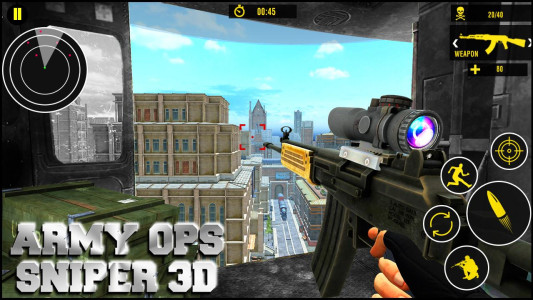 اسکرین شات 1 بازی Sniper Army Strike: Gun Games