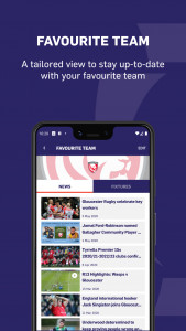 اسکرین شات 1 برنامه Premiership Rugby
