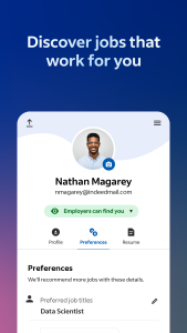 اسکرین شات 2 برنامه Indeed Job Search