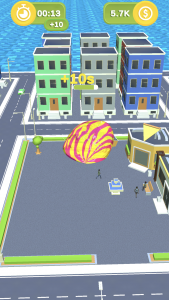 اسکرین شات بازی Jelly Monster 3d: io Games 2