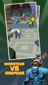 اسکرین شات 3 بازی Monsters Out: sniper game