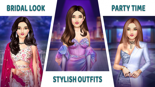 اسکرین شات بازی Indian Fashion DressUp Stylist 1