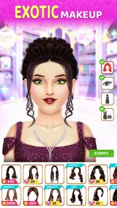 اسکرین شات 4 بازی Indian Fashion DressUp Stylist