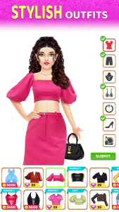 اسکرین شات بازی Indian Fashion DressUp Stylist 3