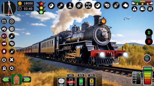 اسکرین شات برنامه City Train Games Driver Sim 3D 3