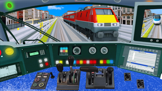 اسکرین شات برنامه Modern Train Driving Simulator: City Train Games 1