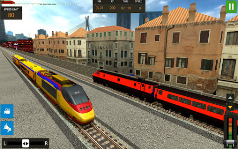 اسکرین شات برنامه Modern Train Driving Simulator: City Train Games 7