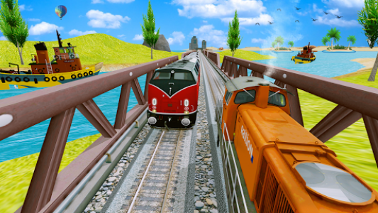 اسکرین شات برنامه Modern Train Driving Simulator: City Train Games 8