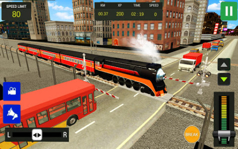 اسکرین شات برنامه Modern Train Driving Simulator: City Train Games 6
