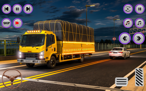 اسکرین شات 5 بازی Indian Truck Driving Game 3d