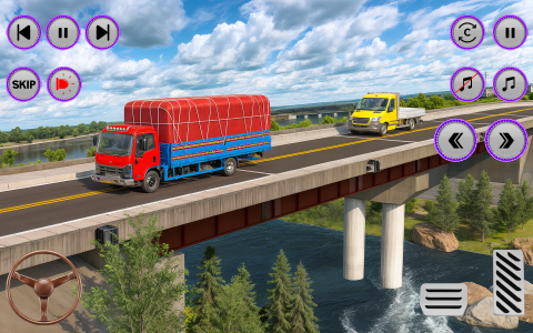 اسکرین شات 8 بازی Indian Truck Driving Game 3d