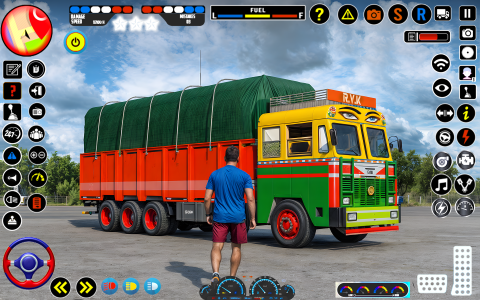 اسکرین شات بازی Indian Truck Cargo Games 3D 3