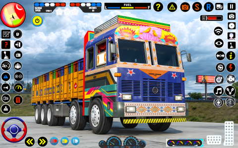 اسکرین شات بازی Indian Truck Cargo Games 3D 2