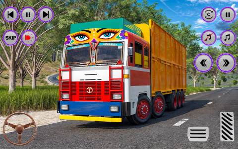 اسکرین شات 4 بازی Indian Truck Cargo Games 3D